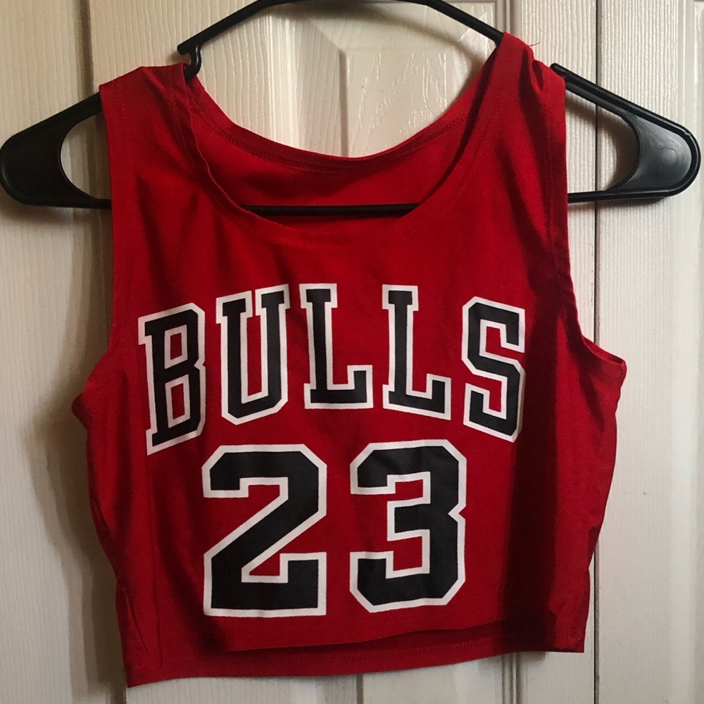 Bulls 23 cropped jersey